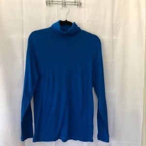 J Crew cobalt blue turtleneck